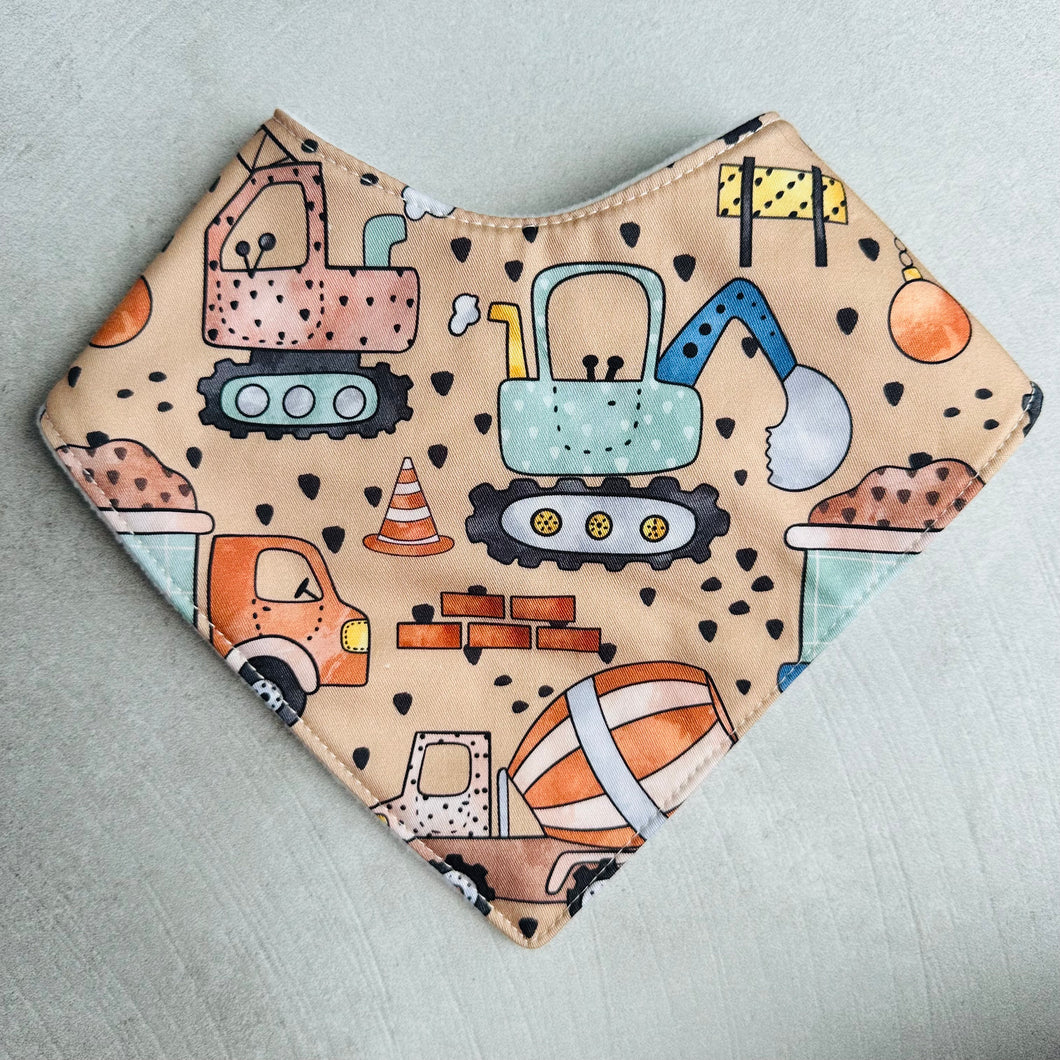 Bandana Dribble Bib - Construction