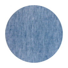 Load image into Gallery viewer, Bandana Dribble Bib - Indigo Linen
